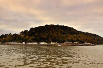 803-peter-mather-minehead-harbour-from-the-sea