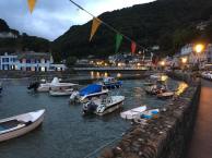 0907 Tony Gee September 7th - a slightly stormy Lynmouth Harbour
